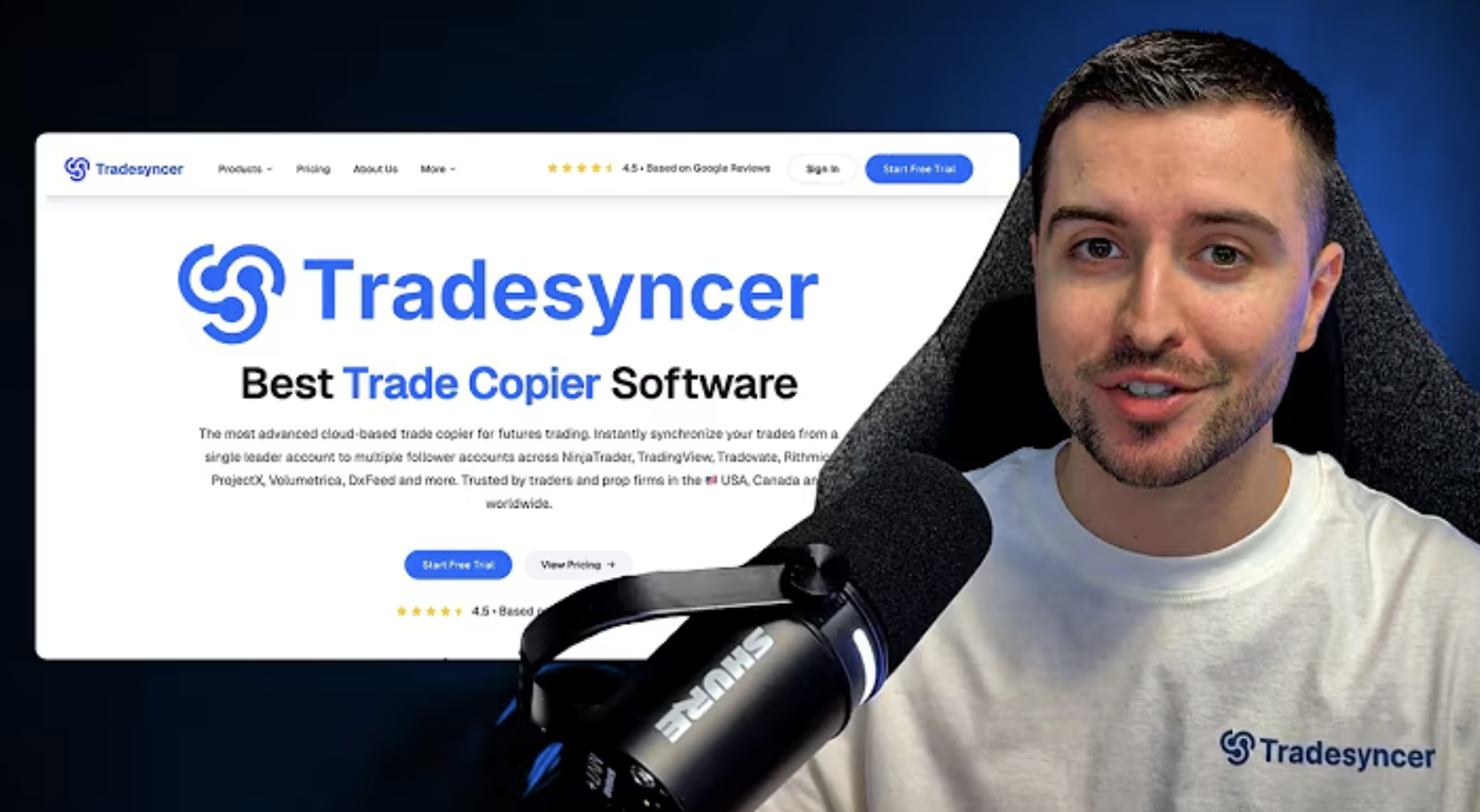 KV presenting Tradesyncer
