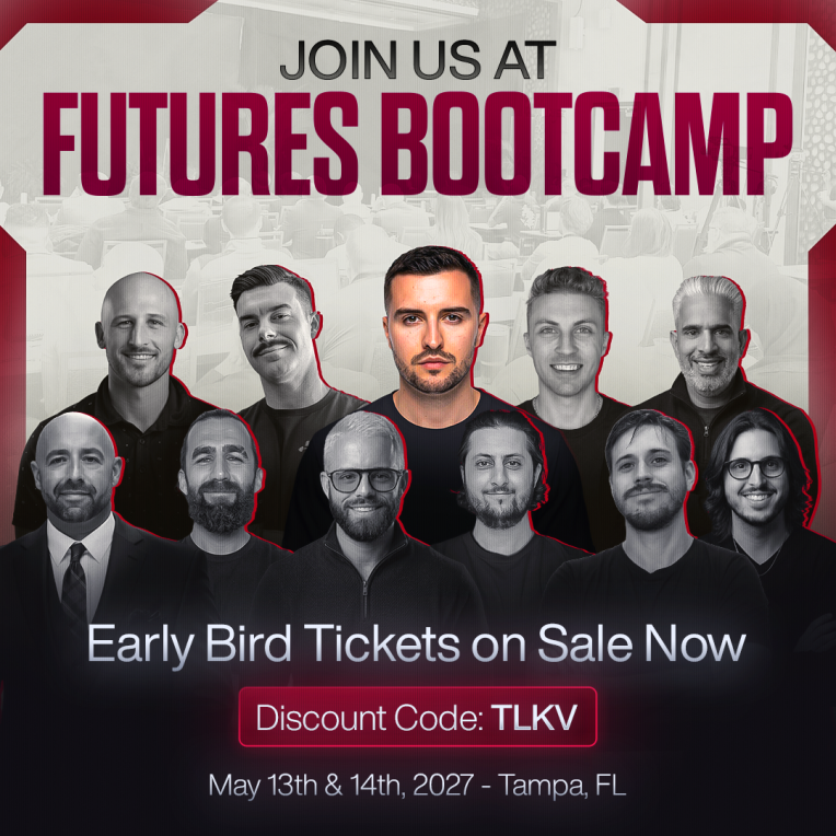 Join us at Futures Bootcamp — May 13th & 14th, 2027, Tampa FL
