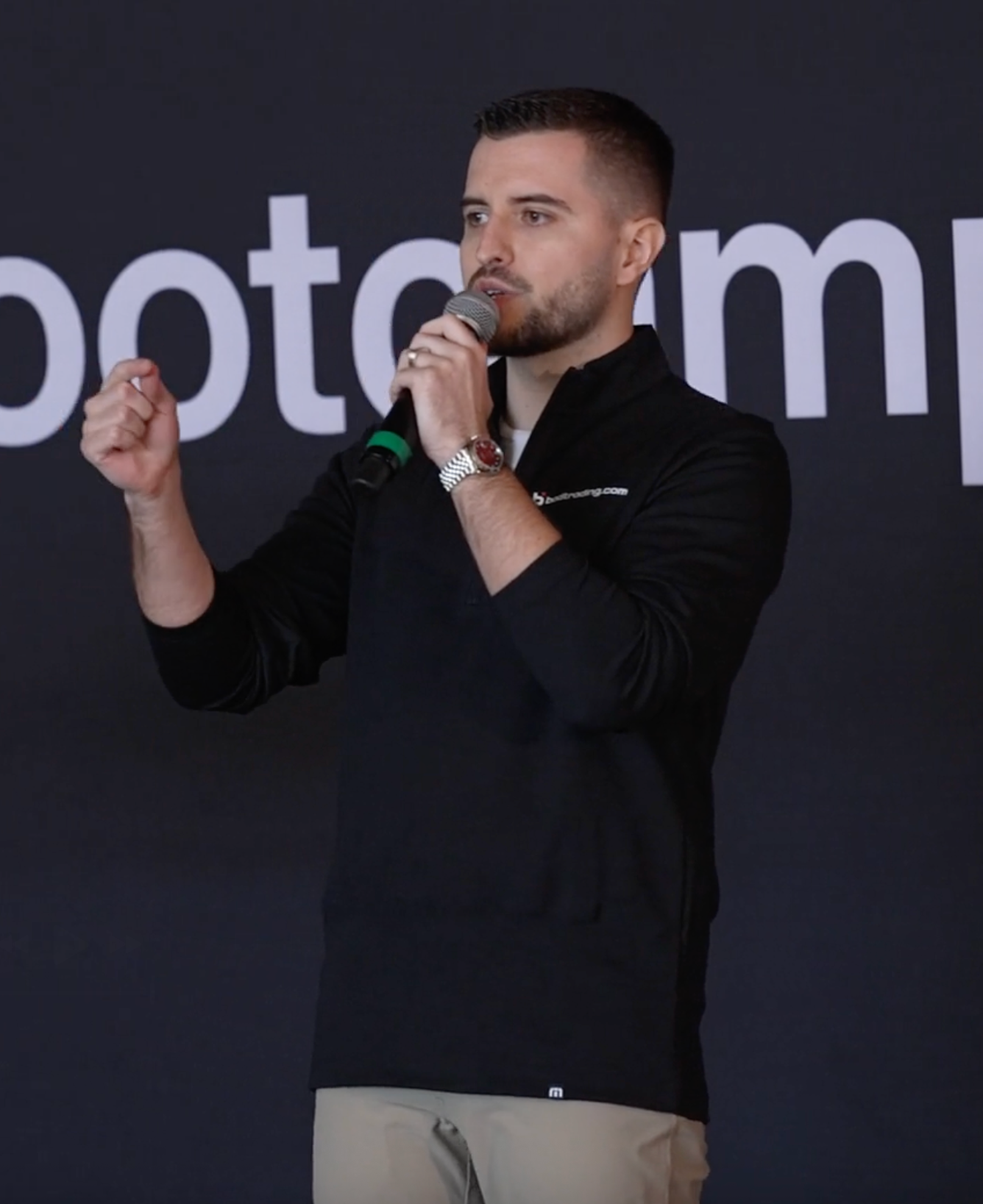 KV speaking at Futures Bootcamp